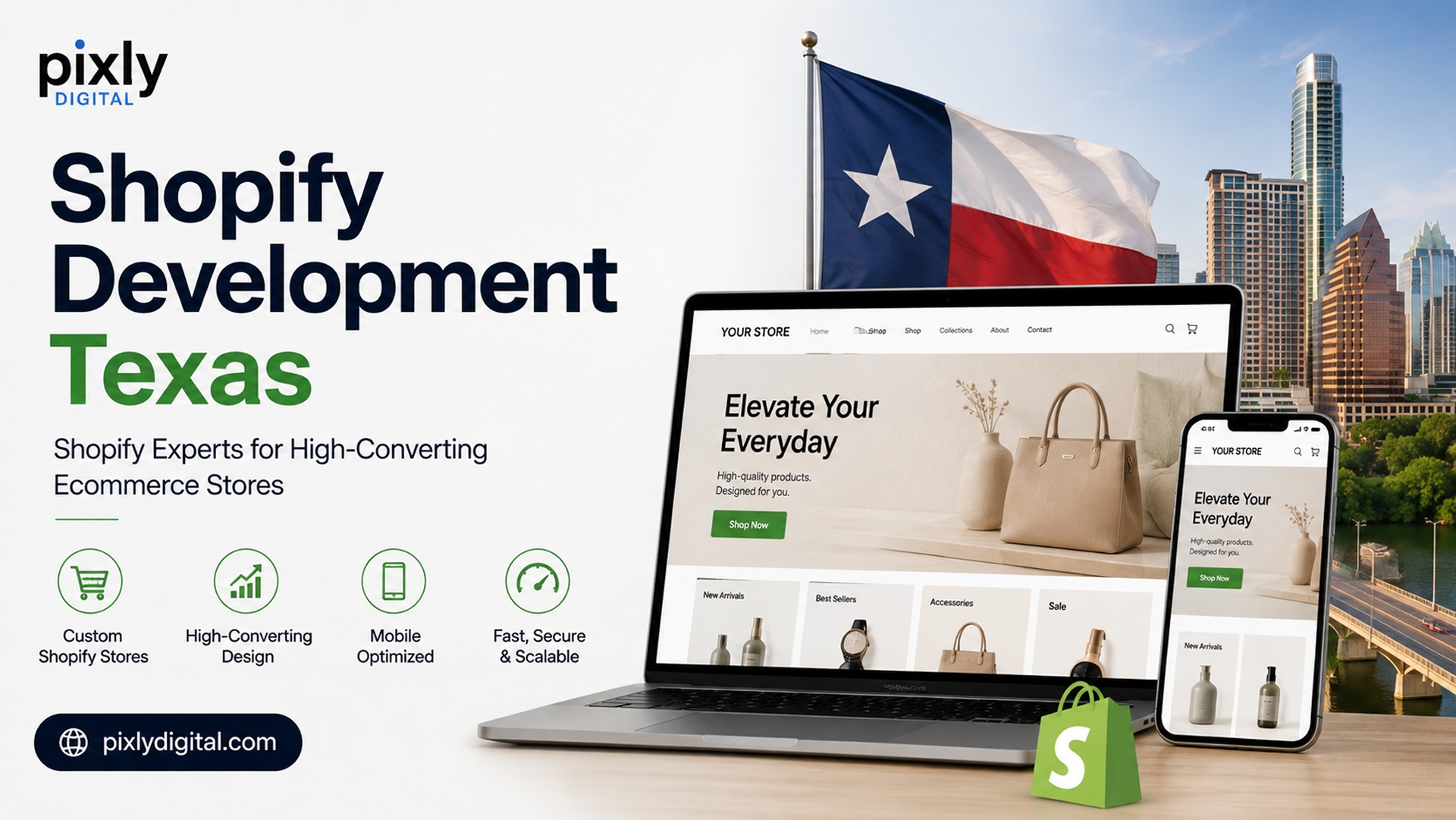 Shopify Development Texas Shopify Experts